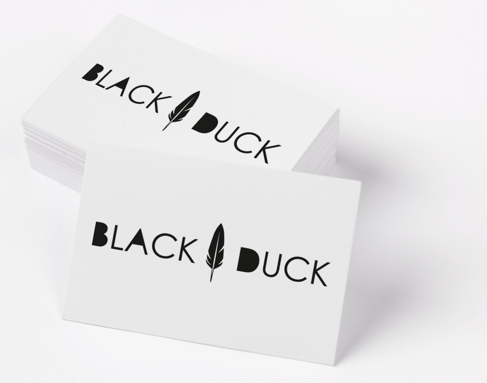 Carte de visite Black Duck